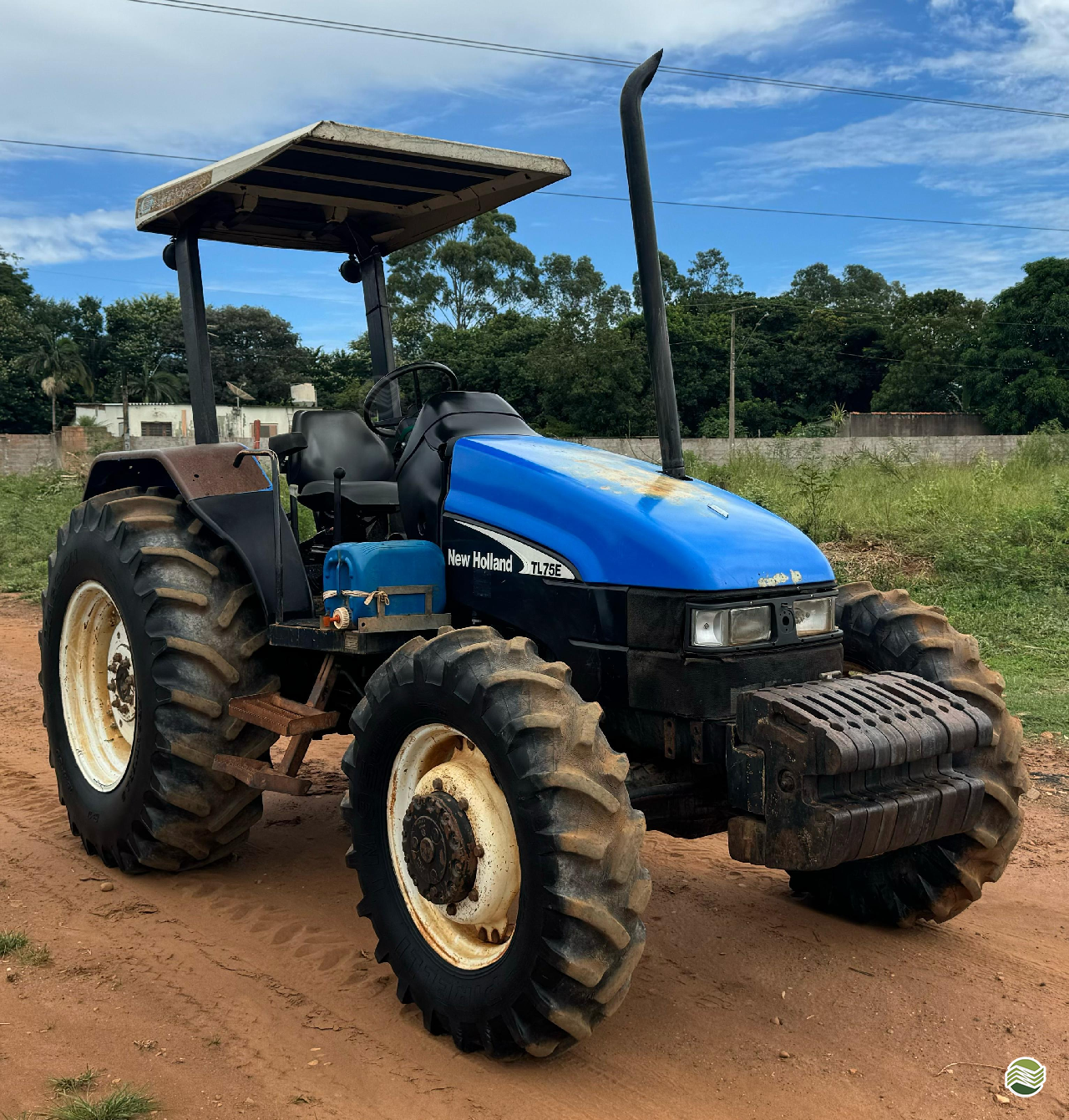 TRATOR NEW HOLLAND NEW TL 75E/4 Tração 4x4 Marcão Tratores UBERABA MINAS GERAIS MG